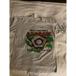 Vintage 1992 hurricane andrew USA relief task force